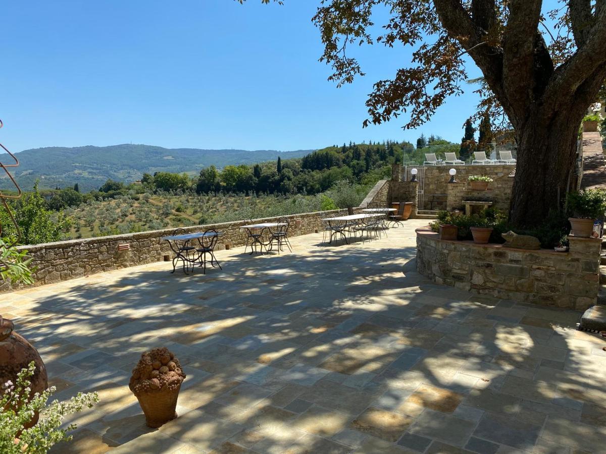Villa La Petraia Panzano in Chianti Exterior foto