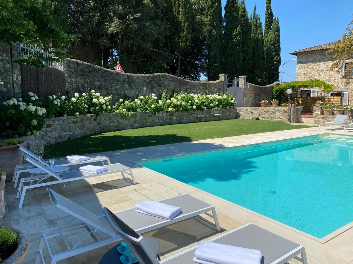 Villa La Petraia Panzano in Chianti Exterior foto