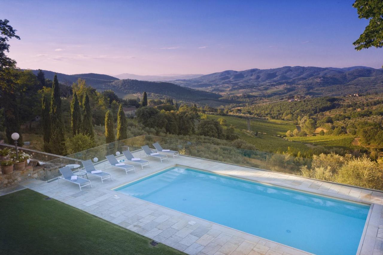 Villa La Petraia Panzano in Chianti Exterior foto